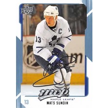 Sundin Mats - 2008-09 MVP No.270