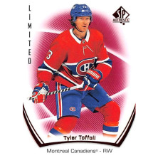 Toffoli Tyler - 2021-22 SP Authentic Limited Red No.21