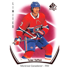 Toffoli Tyler - 2021-22 SP Authentic Limited Red No.21