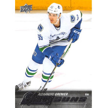 Grenier Alexandre - 2015-16 Upper Deck Young Guns No.470