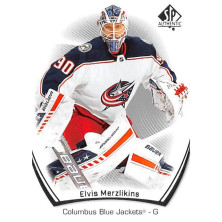 Merzlikins Elvis - 2021-22 SP Authentic No.65