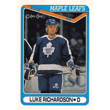 Richardson Luke - 1990-91 O-Pee-Chee No.428