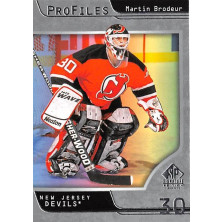 Brodeur Martin - 2020-21 SP Signature Edition Legends Profiles No.8