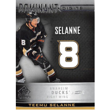 Selanne Teemu - 2020-21 SP Signature Edition Legends Dominant Digits No.4