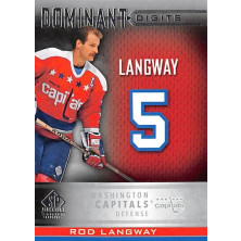 Langway Rod - 2020-21 SP Signature Edition Legends Dominant Digits No.13