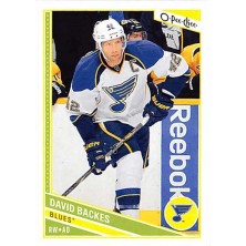 Backes David - 2013-14 O-Pee-Chee No.181