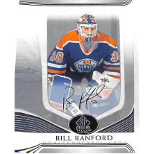 Ranford Bill - 2020-21 SP Signature Edition Legends Silver Script No.63