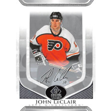 LeClair John - 2020-21 SP Signature Edition Legends Silver Script No.66