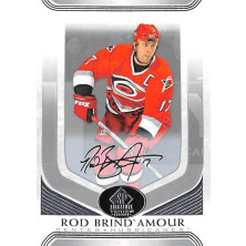 Brind´Amour Rod - 2020-21 SP Signature Edition Legends Silver Script No.107