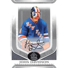 Davidson John - 2020-21 SP Signature Edition Legends Silver Script No.175