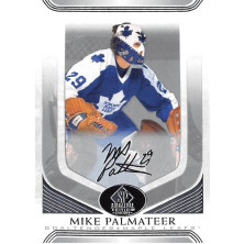 Palmateer Mike - 2020-21 SP Signature Edition Legends Silver Script No.231