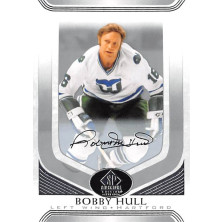 Hull Bobby - 2020-21 SP Signature Edition Legends Silver Script No.333