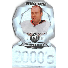 Giguere Jean-Sebastien - 2020-21 SP Signature Edition Legends Decagons No.91