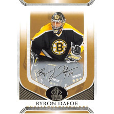 Dafoe Byron - 2020-21 SP Signature Edition Legends Gold No.201