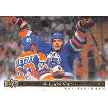 Tikkanen Esa - 2020-21 SP Signature Edition Legends Canvas Legends No.80