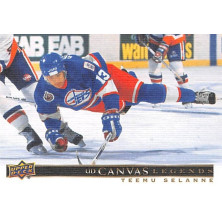 Selanne Teemu - 2020-21 SP Signature Edition Legends Canvas Legends No.95