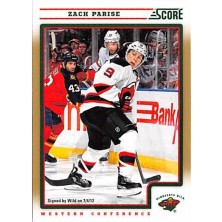 Parise Zach - 2012-13 Score Gold Rush No.244