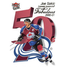 Sakic Joe - 2021-22 Ultra Fabulous 50 No.14