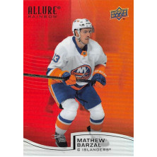 Barzal Mathew - 2021-22 Allure Rainbow Red Orange No.84