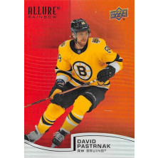 Pastrňák David - 2021-22 Allure Rainbow Red Orange No.93