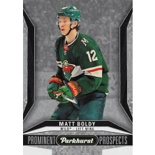 Boldy Matt - 2022-23 Parkhurst Prominent Prospects No.1