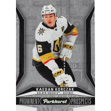 Korczak Kaedan - 2022-23 Parkhurst Prominent Prospects No.13