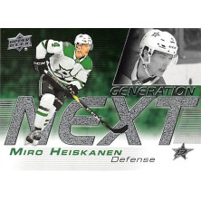 Heiskanen Miro - 2019-20 Upper Deck Generation Next No.15