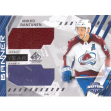 Rantanen Mikko - 2021-22 SP Game Used 21 Western Conference Banner Year Jersey red-blue No.BYA-MR
