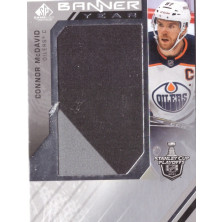 McDavid Connor - 2021-22 SP Game Used 2021 NHL Stanley Cup Playoffs Banner Year Relics grey-black No.BYSC-MC