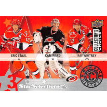 Staal Eric, Ward Cam, Whitney Ray - 2009-10 Collectors Choice Reserve No.206