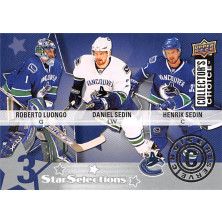 Luongo Roberto, Sedin Daniel, Sedin Henrik - 2009-10 Collectors Choice Reserve No.229