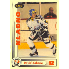 Kaberle Tomáš - 2001-02 OFS Insert RED žlutá No.RE4D