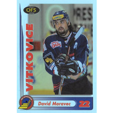 Moravec David - 2001-02 OFS Insert RED modrá No.RE7D