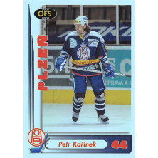 Kořínek Petr - 2001-02 OFS Insert RED modrá No.RE20D