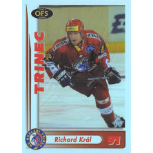 Král Richard - 2001-02 OFS Insert RED modrá No.RE23D