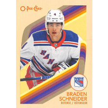 Schneider Braden - 2023-24 O-Pee-Chee Retro No.233