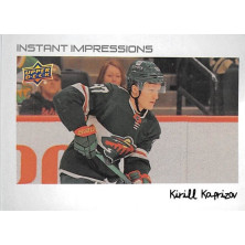 Kaprizov Kirill - 2022-23 Upper Deck Instant Impressions No.10