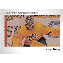 Saros Juuse - 2022-23 Upper Deck Instant Impressions No.38