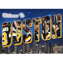 Boston Bruins - 2022-23 Upper Deck Welcome To No.3