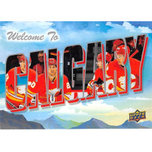 Calgary Flames - 2022-23 Upper Deck Welcome To No.5