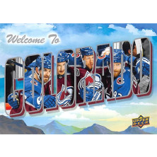 Colorado Avalanche - 2022-23 Upper Deck Welcome To No.8