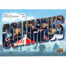 Columbus Blue Jackets - 2022-23 Upper Deck Welcome To No.9