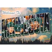 Minnesota Wild - 2022-23 Upper Deck Welcome To No.15