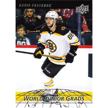 Pastrňák David - 2022-23 Upper Deck World Junior Grads No.4