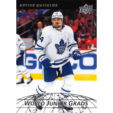 Matthews Auston - 2022-23 Upper Deck World Junior Grads No.8