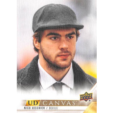 Hischier Nico - 2022-23 Upper Deck Canvas No.314