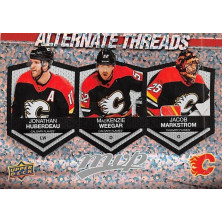 Huberdeau Jonathan, Weegar MacKenzie, Markstrom Jacob - 2023-24 MVP Alternate Threads No.3