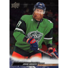 Voracek Jakub - 2022-23 Upper Deck Silver Foil No.302