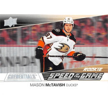 McTavish Mason - 2021-22 Credentials Speed of the Game Rookies No.9