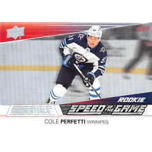 Perfetti Cole - 2021-22 Credentials Speed of the Game Rookies No.16